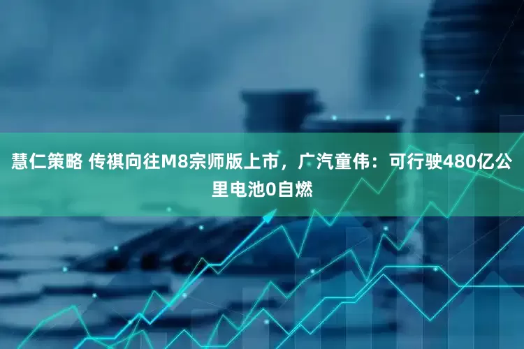 慧仁策略 传祺向往M8宗师版上市，广汽童伟：可行驶480亿公里电池0自燃